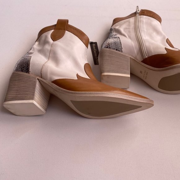 LAURA BELLARIVA Frida Leather TEX Cowboy Boots - Picture 6 of 9